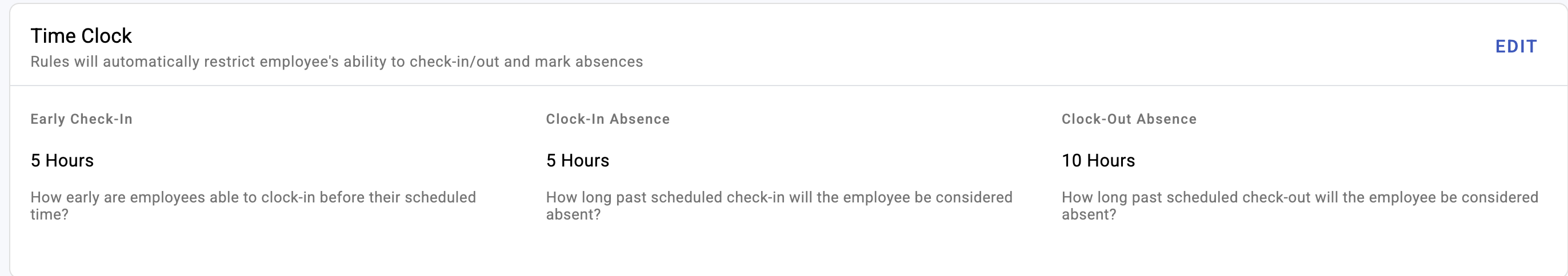 calendar rules and the attendance lock - screenshot 1