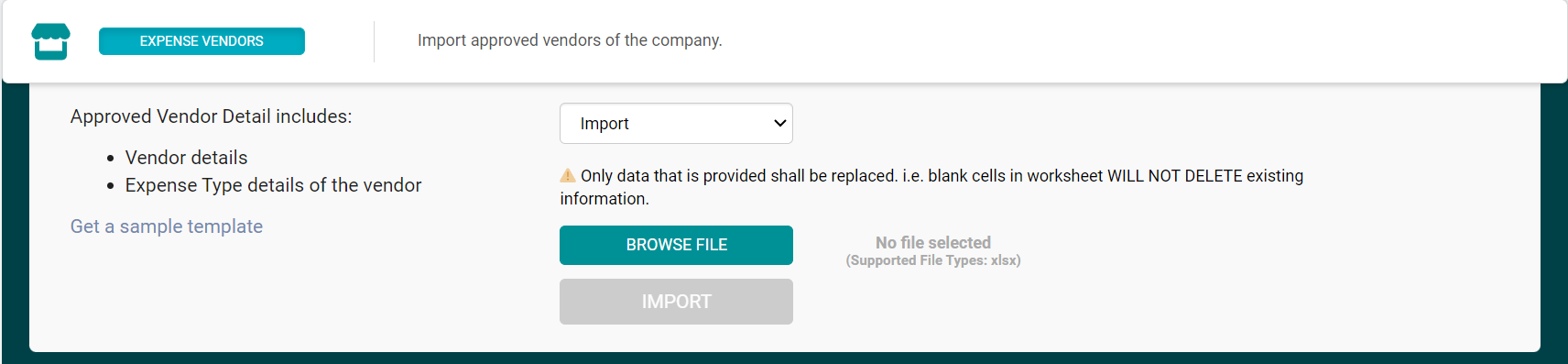 expense types limits receipts and rules - screenshot 15