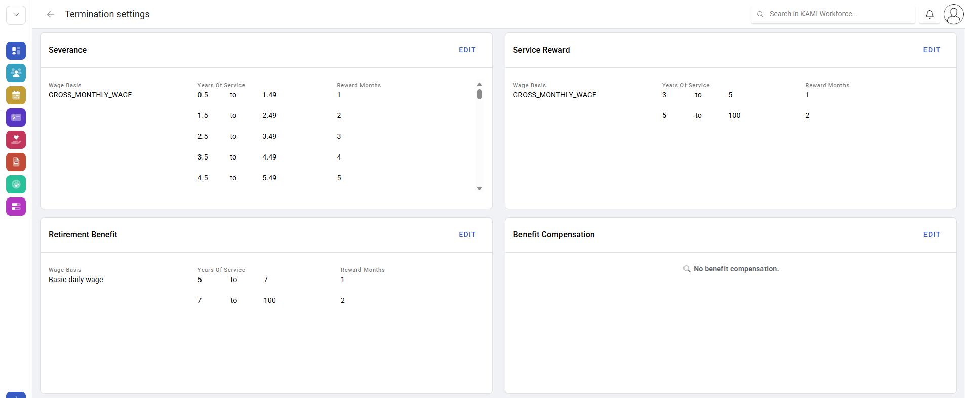 termination settings - screenshot 3