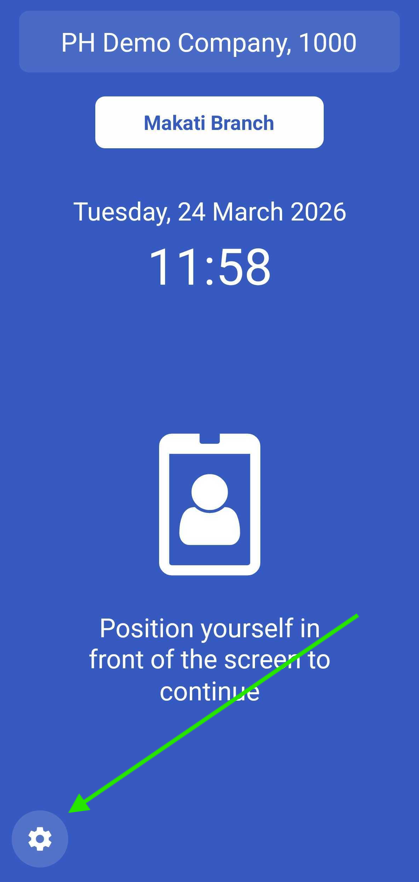 Face ID Registration for ClockSmart (1:N Mode) - screenshot 1