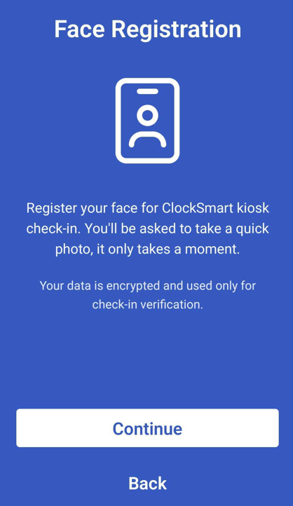 Face ID Registration for ClockSmart (1:N Mode) - screenshot 11