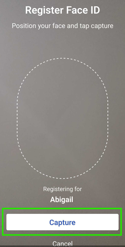 Face ID Registration for ClockSmart (1:N Mode) - screenshot 13
