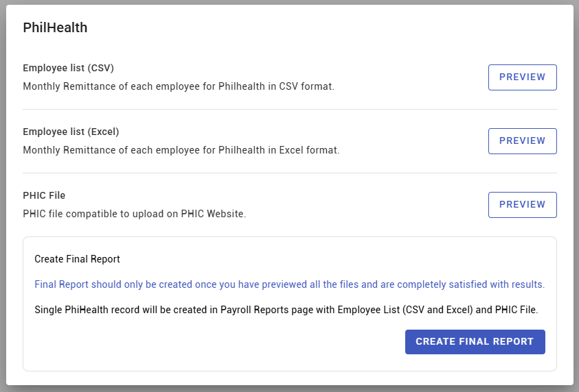 monthly tax and contribution reports - screenshot 3