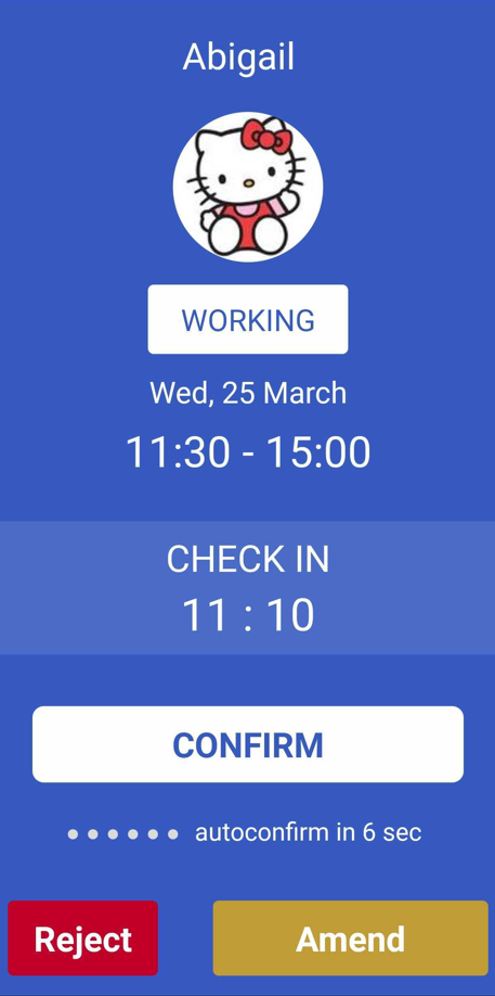 How to Clock In and Fix Attendance Records in ClockSmart - screenshot 2