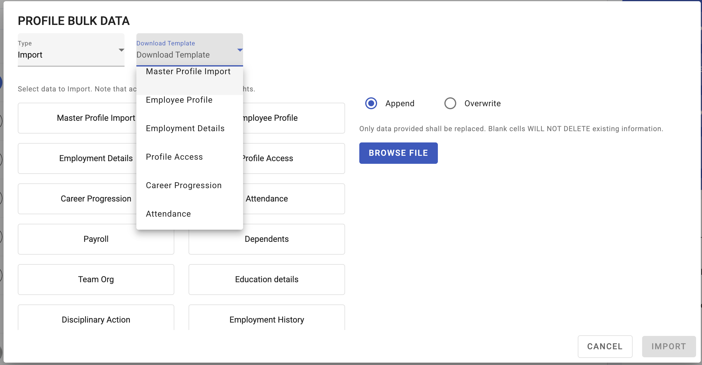 the team page finding and working with employees - screenshot 6
