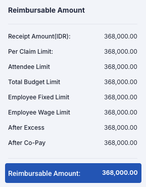 managing and approving expense claims - screenshot 6