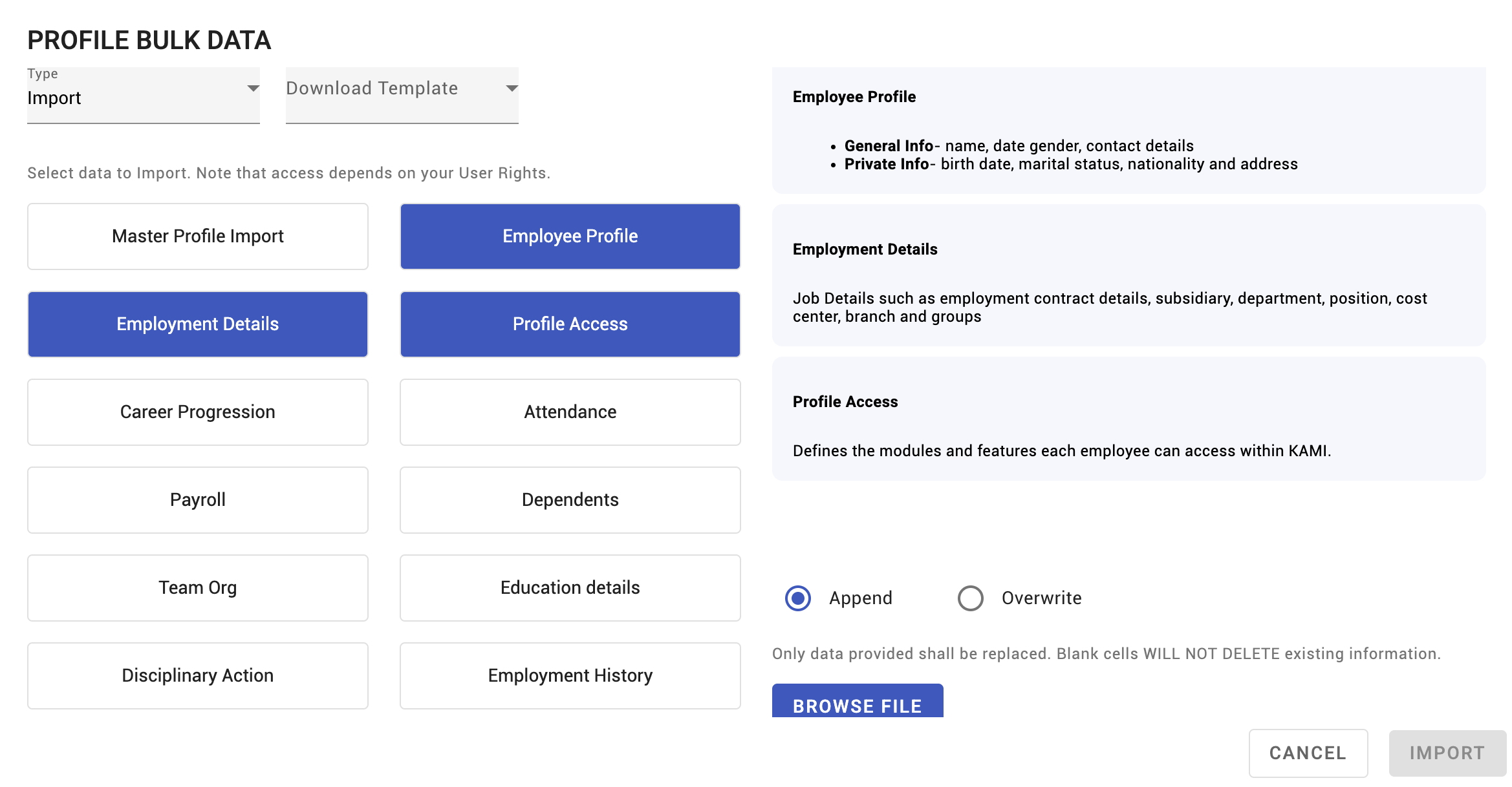 Manage User Rights and Access Control - screenshot 4