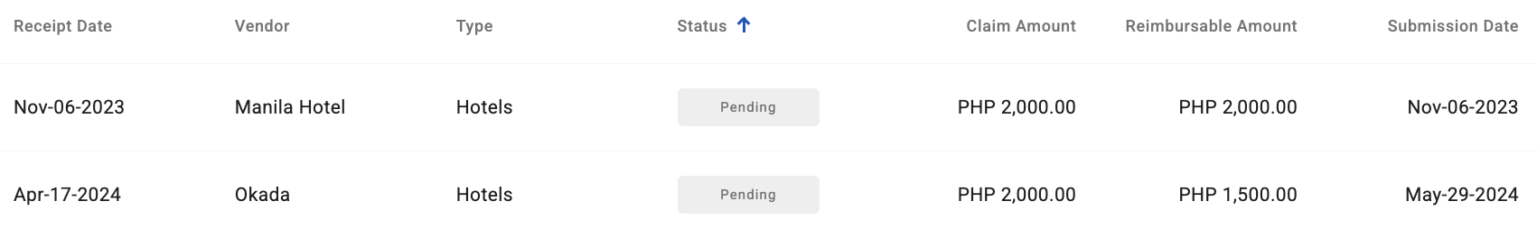 My Expenses - screenshot 3