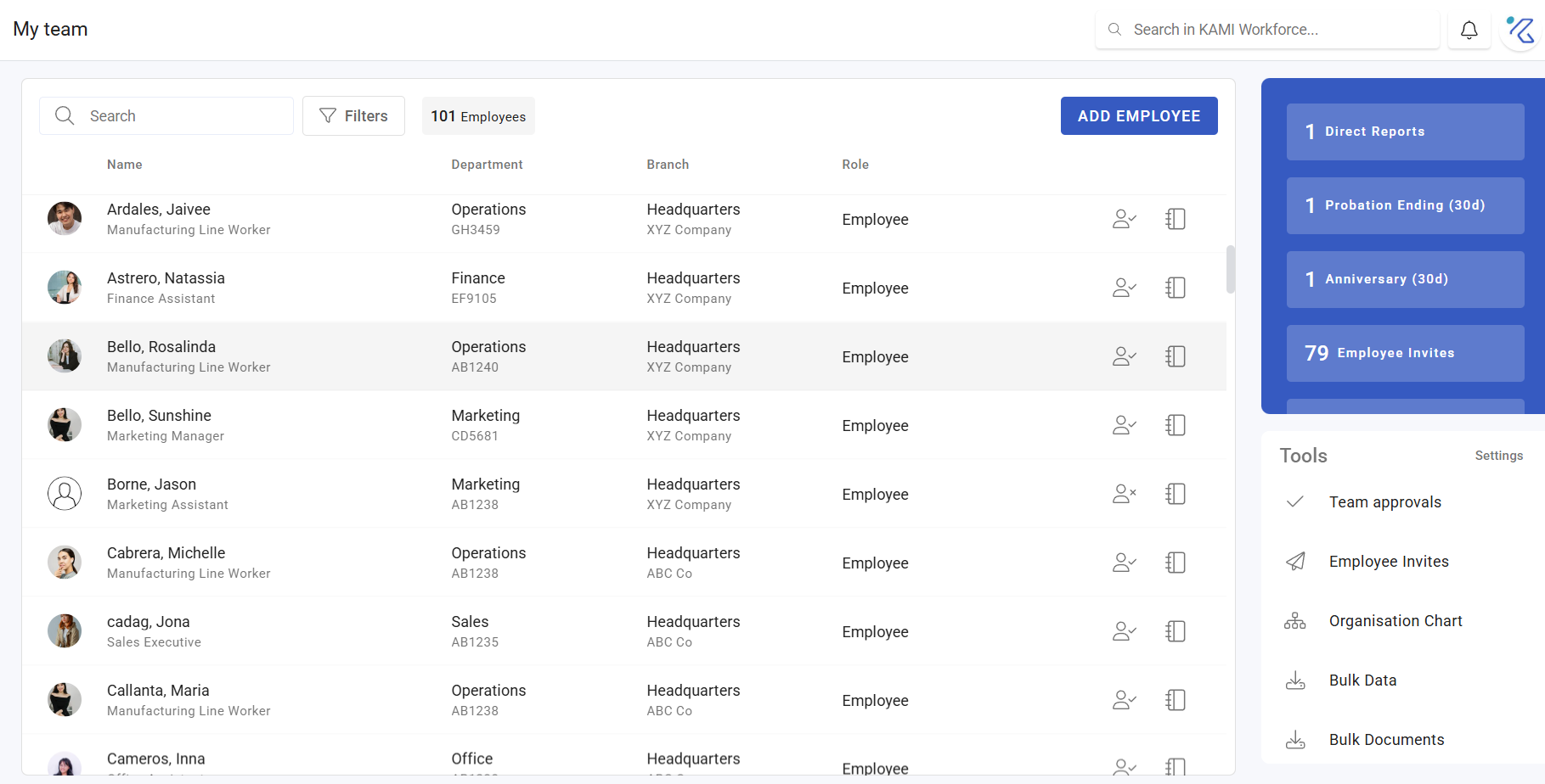 my team for administrators - screenshot 1