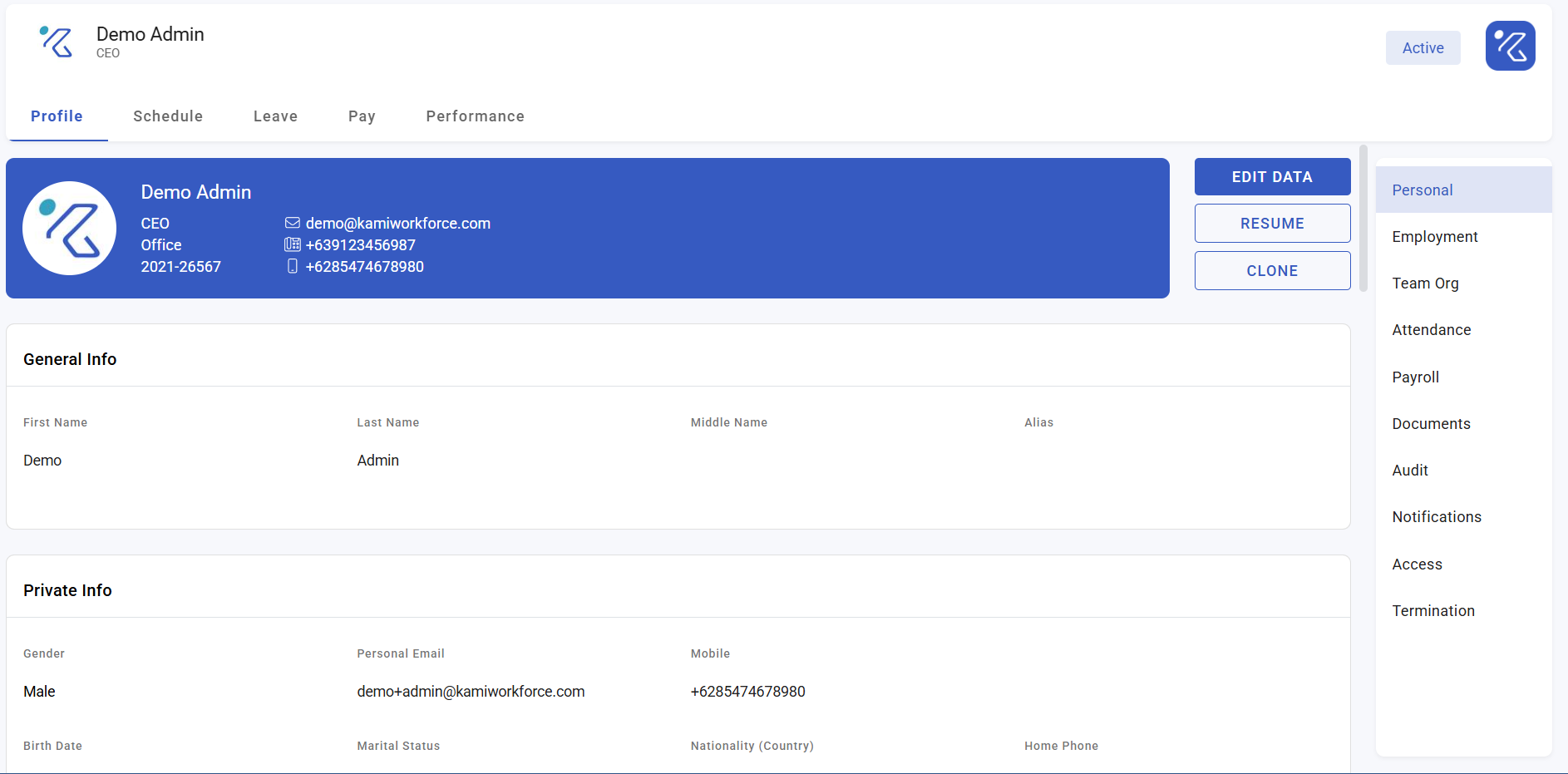 my team for administrators - screenshot 3