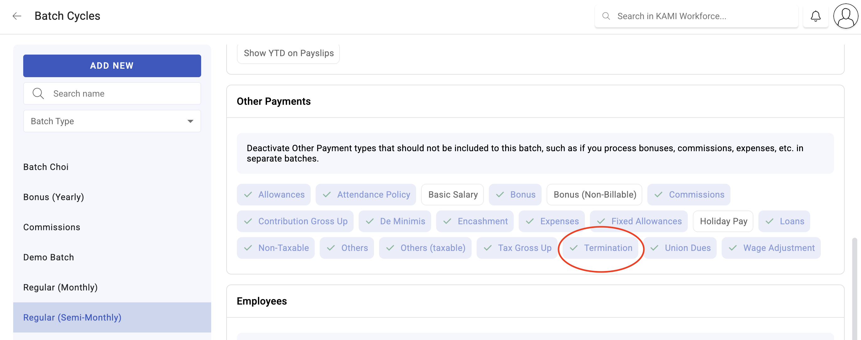final pay on termination - screenshot 7