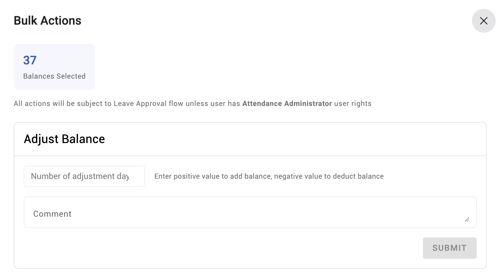 leave balances and accrual - screenshot 3