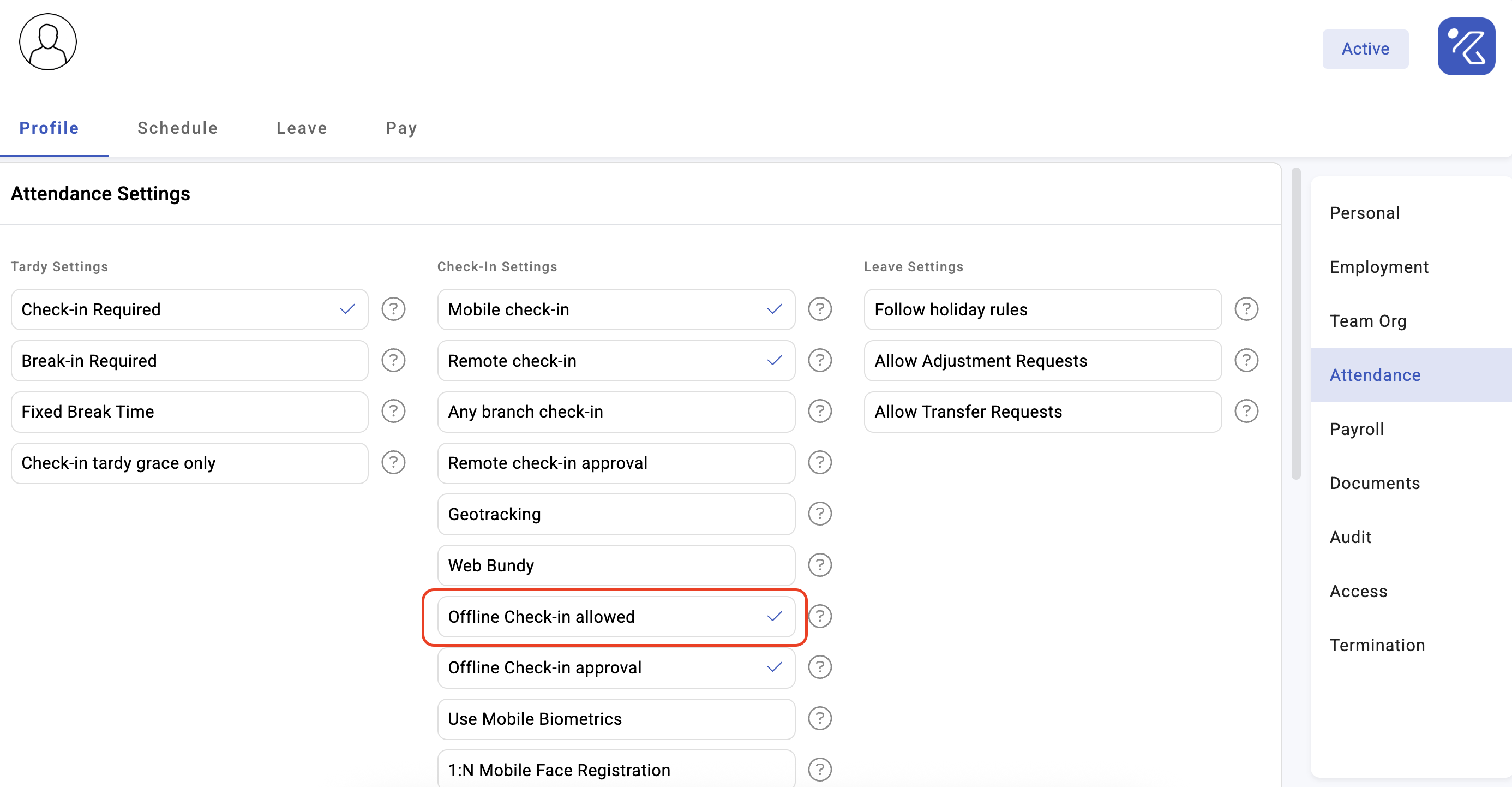 Set Up and Approve Offline Check-ins - screenshot 1