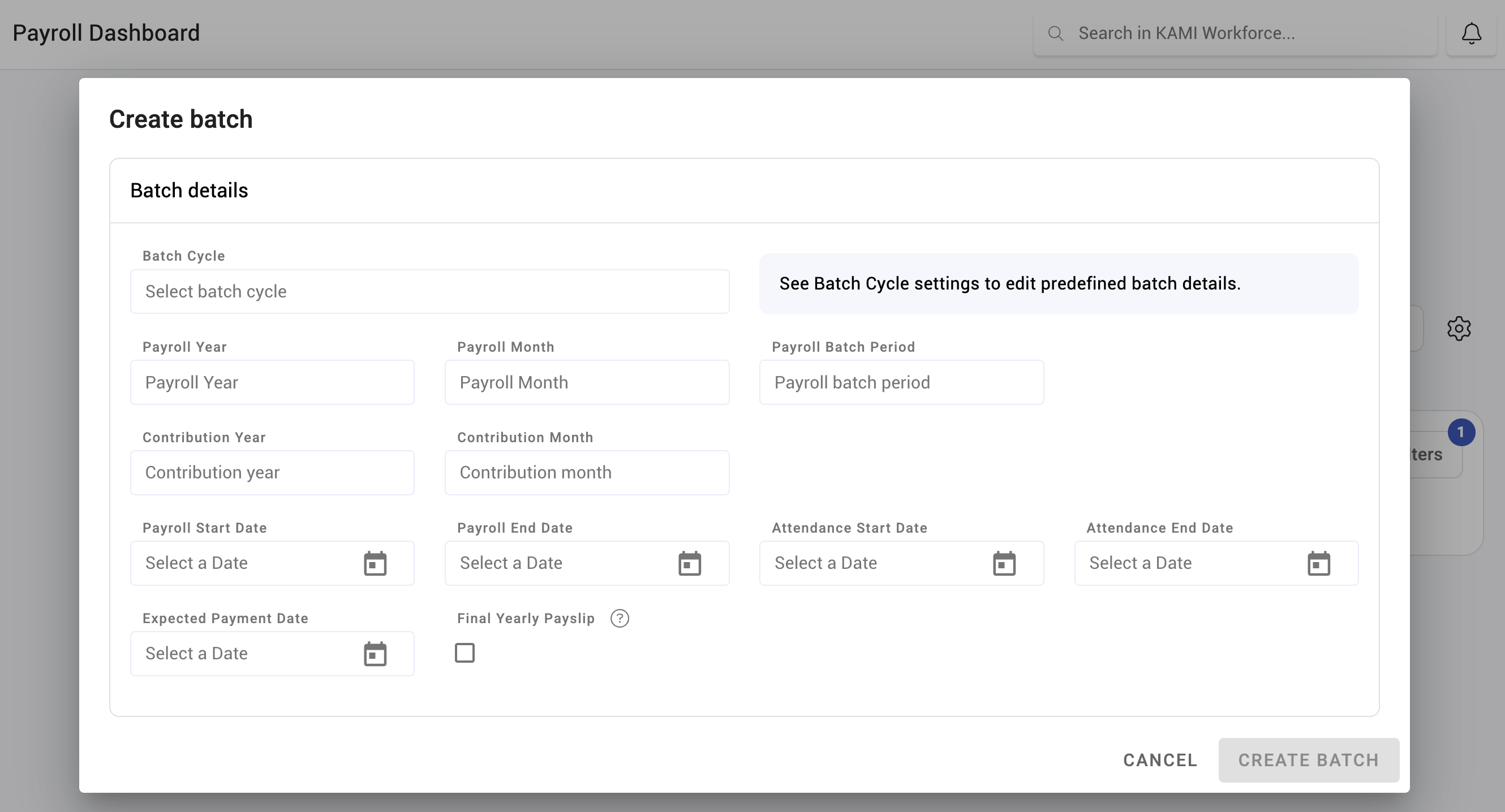 batch cycles - screenshot 2