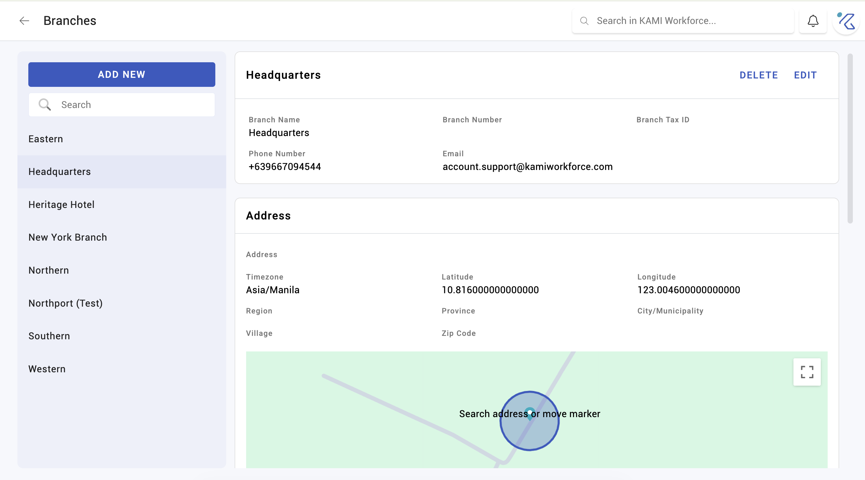 setting up your organisation structure - screenshot 1