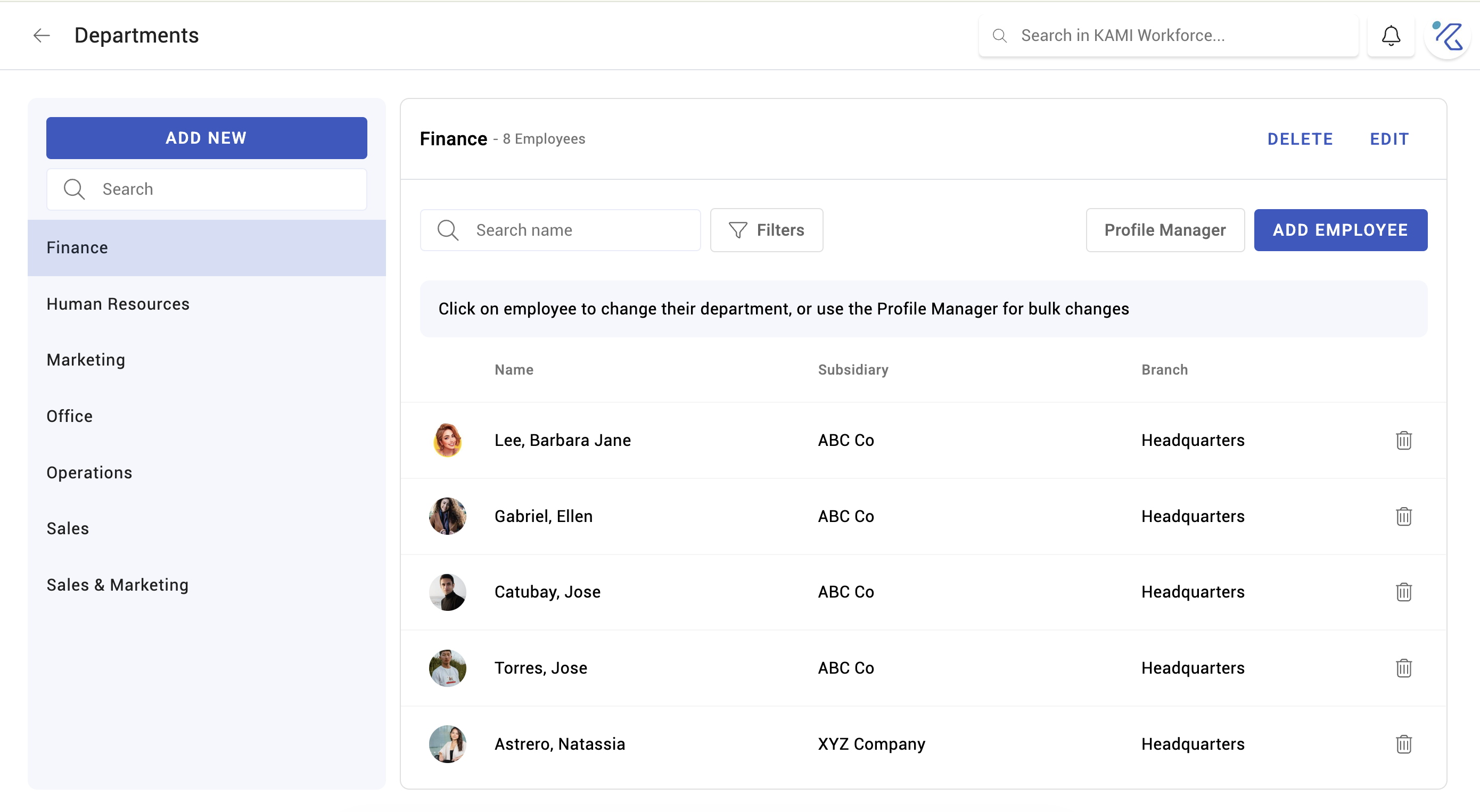 setting up your organisation structure - screenshot 2