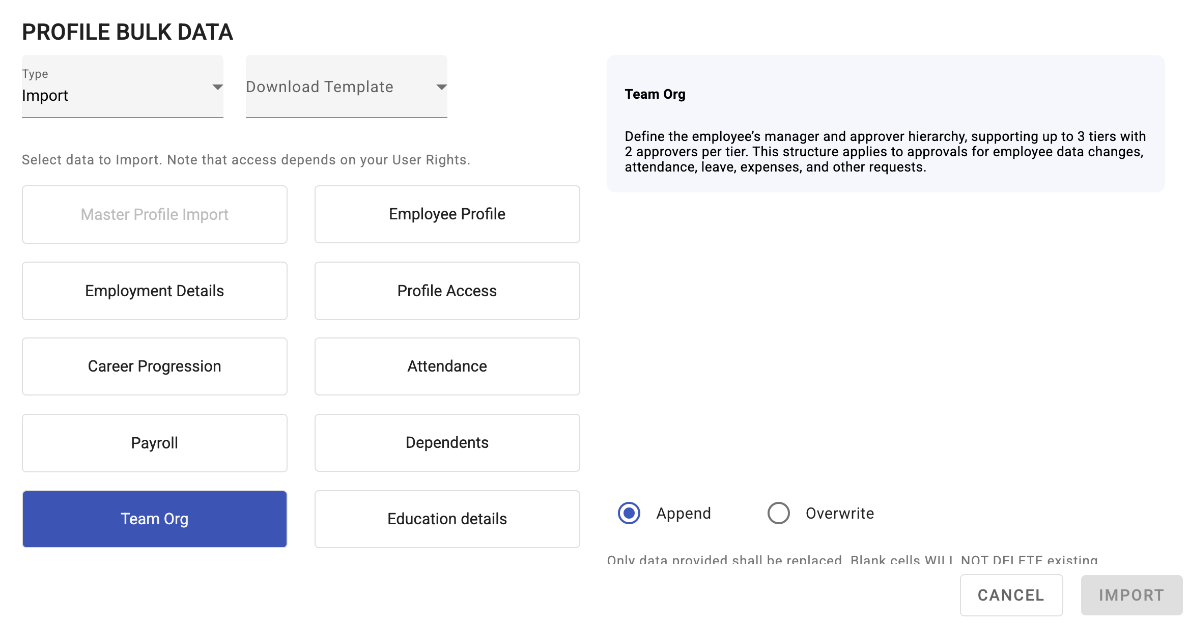 Set Up Team Org and Approval Chains - screenshot 4