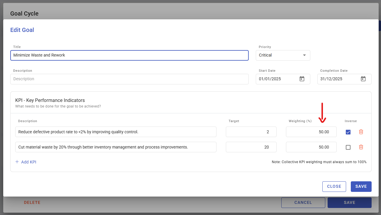 goals and kpis how progress is calculated - screenshot 2
