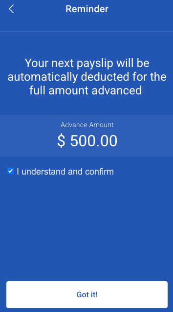 kami quickpay advance wages - screenshot 6